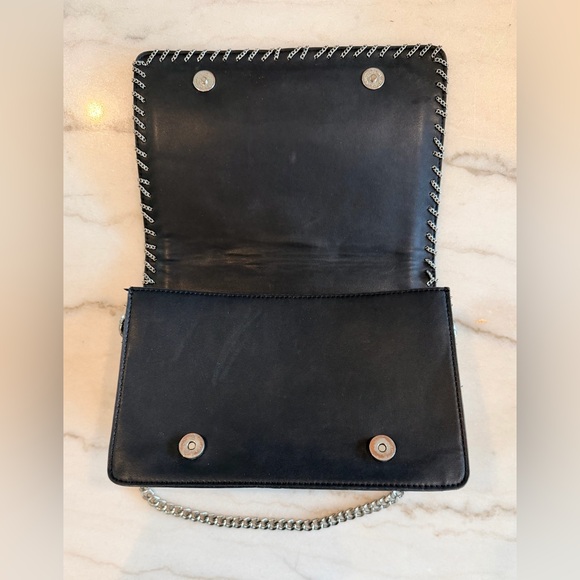 Topshop Studded Chain Shoulder Bag – Suede Front Flap – EUC - Picture 10 of 17